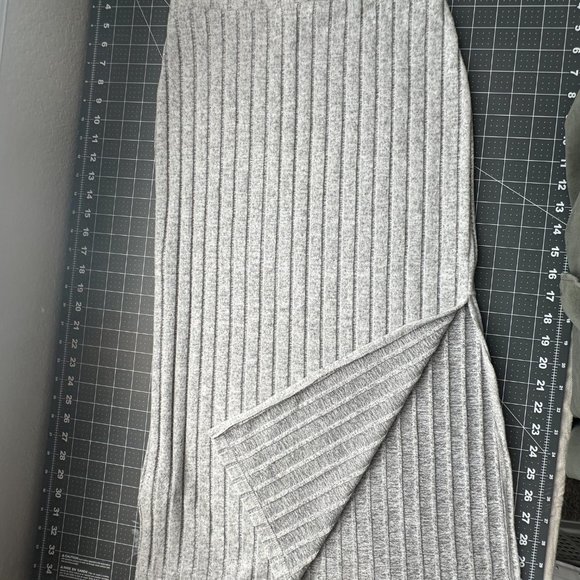 NWOT SHEIN Casual And Elegant Long Slit Skirt - Picture 3 of 7